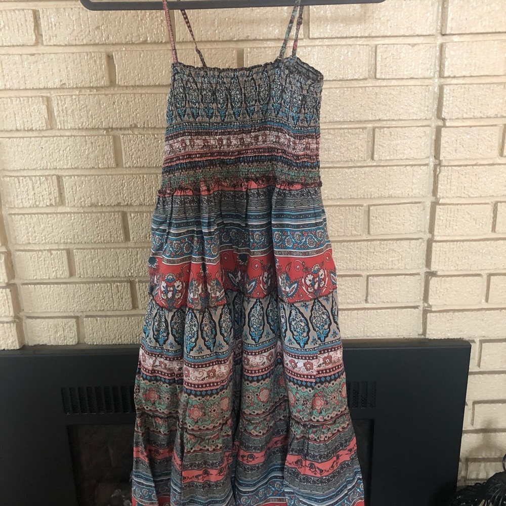 Mudd Juniors colorful print dress
